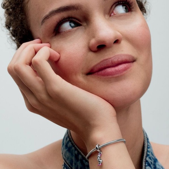 NWOT Disney Daisy Duck Dangle Charm Sterling Silver 925 - Picture 4 of 11